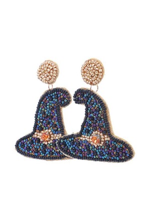 100 Pairs of Assorted Halloween Themed Fashion Earrings