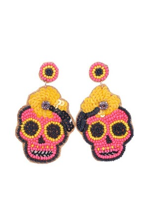 100 Pairs of Assorted Halloween Themed Fashion Earrings