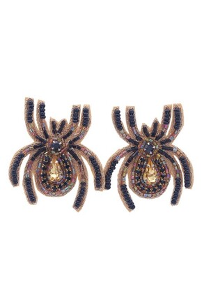 100 Pairs of Assorted Halloween Themed Fashion Earrings