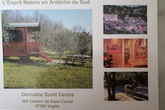 Vente: Bon d’achat au domaine de Saint Cerice en Ardèche (350€)