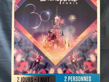 Vente: Tick'nBox "Disneyland Paris - Séjour en duo - 2 parcs" (589,90€)