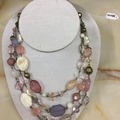 Bulk Lots: 120 pcs-Premier Designs 3 row Necklace-16"-18"-20" $1.50 pcs