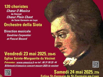Offre: Concert Mozart Grande Messe en ut & Vêpres solennelles