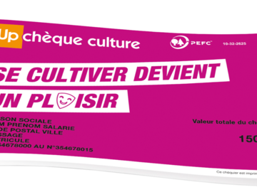 Vente: Chèques cadeaux Up Culture (35€)