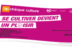 Vente: Chèques cadeaux Up Culture (35€)