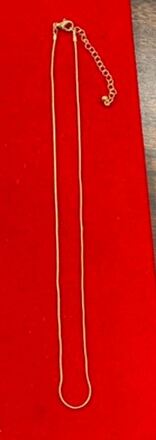 60 pcs--18" 14kt Gold Overlay Snake Chain--1.8mm $2.00pcs