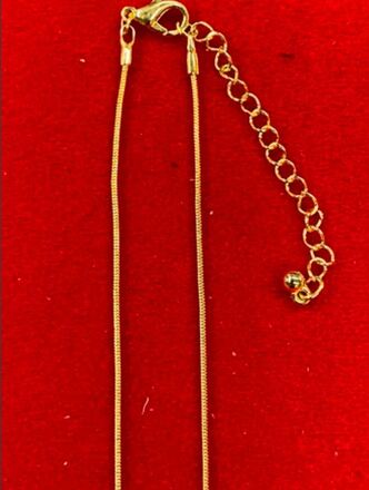 60 pcs--18" 14kt Gold Overlay Snake Chain--1.8mm $2.00pcs