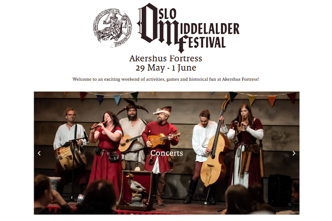Oslo Medieval Festival, 29. may - 1. june 2025, - N