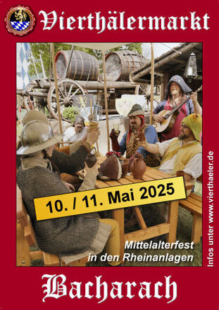 Vierthälermarkt, Bacharach, 10. & 11. Mai 2025 - D