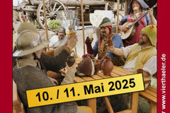 Termin: Vierthälermarkt, Bacharach, 10. & 11. Mai 2025 - D