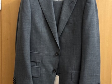 Selling with online payment: SuSu Mid Grey Washington Suit - Wool Mohair