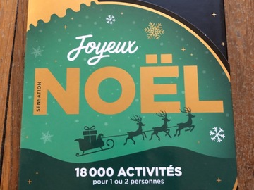 Vente: Coffret Wonderbox "Joyeux Noël Sensation" (99,90€)