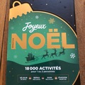 Vente: Coffret Wonderbox "Joyeux Noël Sensation" (99,90€)
