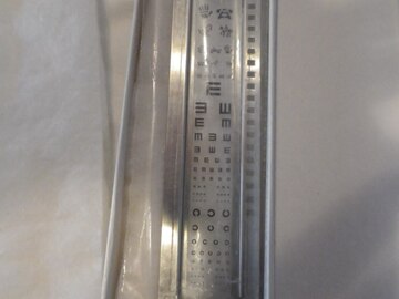 Selling with online payment: Reichert Projector-O-Chart Slide Pictures, E's, C's Symbol
