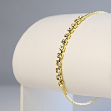 100 pcs-7 1/4" Swarovski Crystal Rhinestone Bracelets--$1.50 each