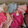 Bulk Lots: LOT OF 100 pair AQUA (Bloomingdale's brand) hipster panties