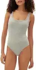 30 GAP  Gapbody Cotton Rib Bodysuit Thong cut Built-in bra