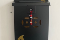  : HK Letter Box in black flat lacquer