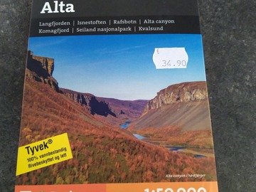 Vuokrataan (päivä): Kartat Norjan Alta ja sen ympäristö (Calazo)