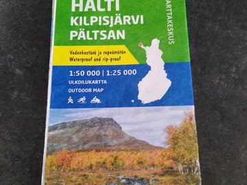 Vuokrataan (viikko): Kartta Halti, Kilpisjärvi, Pältsan (Karttakeskus)