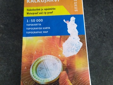 Vuokrataan (viikko): Kartta Pöyrisjärvi, Näkkälä, Kalkujärvi (Karttakeskus)