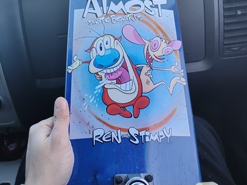 Selling with online payment: almost skateboard ren n stimpy . 9.5/10 quality