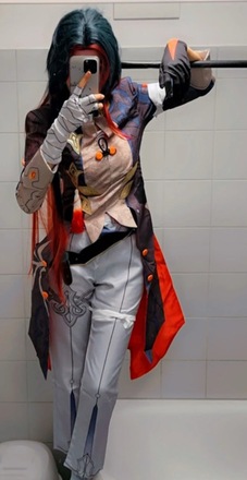 Honskai Star Rail Blade and wig