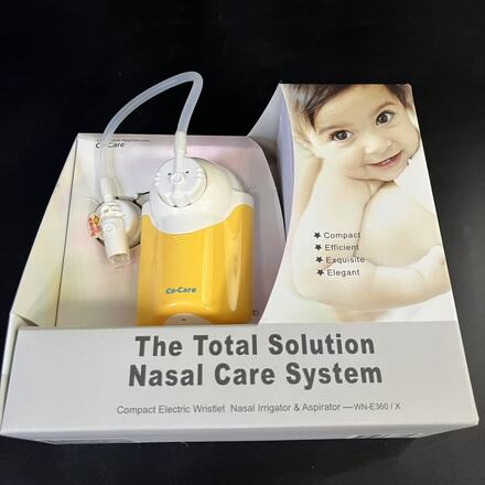 58 Units Compact Electric Wristlet Nasal Irrigator & Aspirator