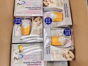 Bulk Lots: 58 Units Compact Electric Wristlet Nasal Irrigator & Aspirator