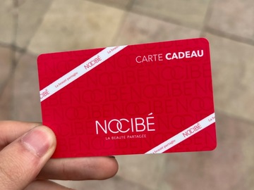 Vente: Carte cadeau Nocibe (90€)