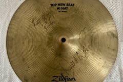 VIP Member: Zildjian 14” New Beat Hats Signed by Dave Weckl