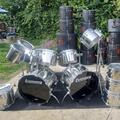 Selling with online payment: Vintage Ludwig 13 Piece Stainless Steel kit with Cases and extras