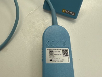 Gebruikte apparatuur: 3 stuks digitale sensor Sirona 