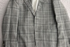 Selling with online payment: SuitSupply Havana Patch Grey Check Suit 38R