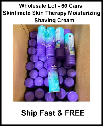 2 Skintimate Moisturizing Shaving Cream for Sensitive Skin - Free