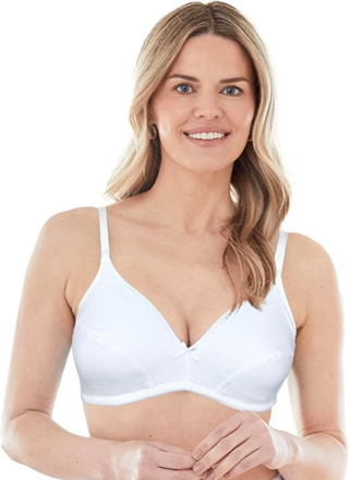 Bestform Women's 5006255 Cotton Wireless Bra with Lightly Lined C