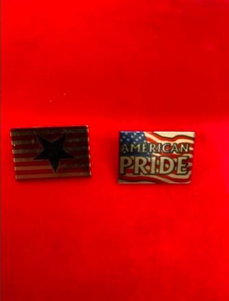 400 pcs--Patriotic Pin Jewelry--$0.25 pcs!