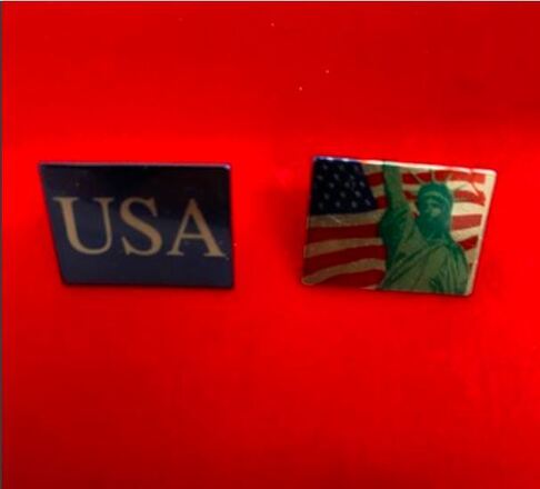 400 pcs--Patriotic Pin Jewelry--$0.25 pcs!