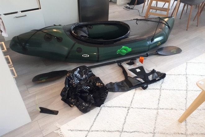 Packraft MRS Alligator koskikanootti 