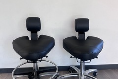 Gebruikte apparatuur: BQE Tandarts/assistente werkstoel  