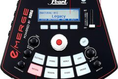 Selling with online payment: Pearl e/Merge e/Hybrid Electronic Drum Set with 22-inch Bass Drum