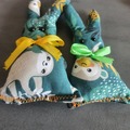 Vente au détail: Doudou tissu 