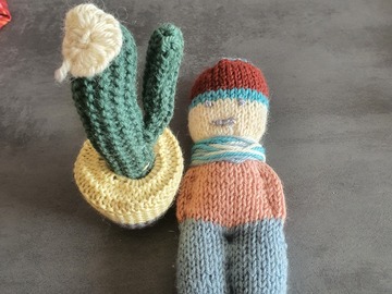 Vente au détail: Doudou laine 