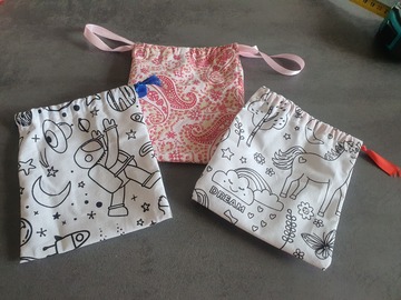 Vente au détail: Petits pochons 