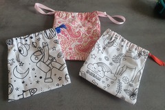 Vente au détail: Petits pochons 