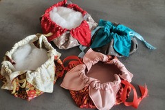 Vente au détail: Pochons tissu 