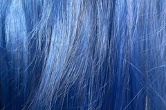 Selling with online payment: Long Dark Blue Wig