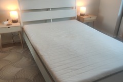 Myydään: White IKEA bed 140cm