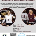 Clinics: Starkville Parks Mississippi State Volleyball Clinic (July 7-10)
