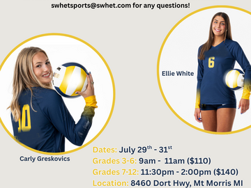 Oferta: Arsenal Volleyball Hitting Clinic 7/29 (7th - 12th grade)